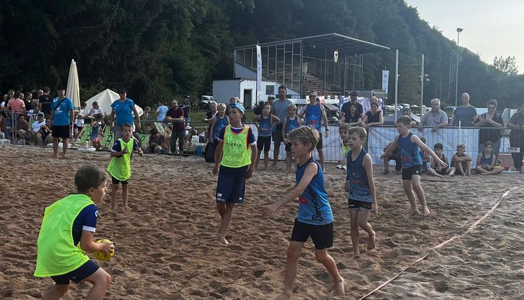 FDDH Mini Beach Handball Turnierserie macht Station in Geislingen