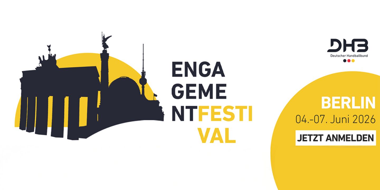 Engagement-Festival 2026 in Berlin: Vier perfekte Handballtage für junge Engagierte