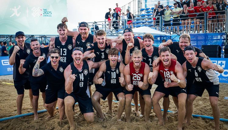 Beach Handball: Doppelter Turniererfolg bei der IHF Global Tour