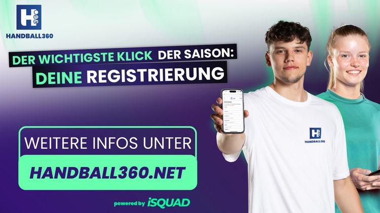 Handball360: Informationen zum Start der Registrierung 