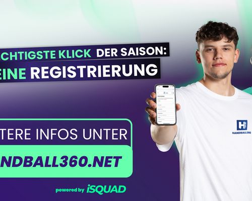 Handball360: Informationen zum Start der Registrierung 