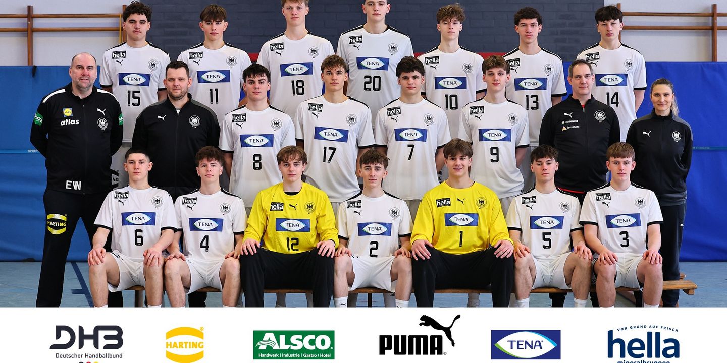 DHB m18: Mit 16 Spielern in die letzten EM-Tests