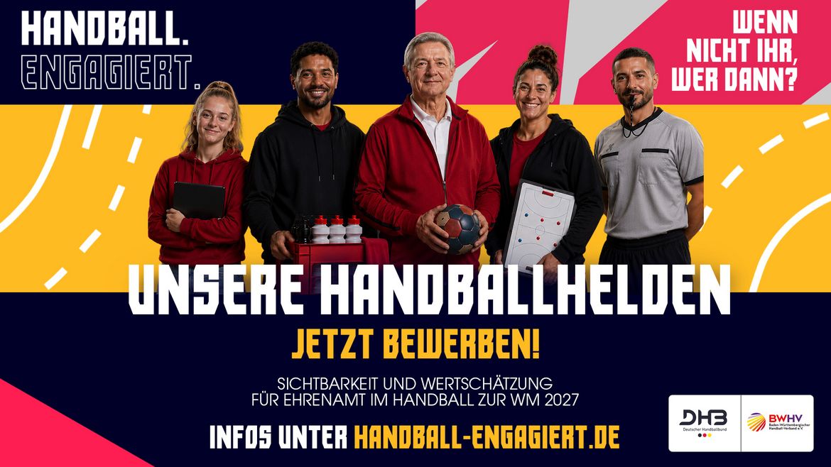 Endspurt bei "Unsere Handballhelden": Letzte Tage der Bewerbungsphase