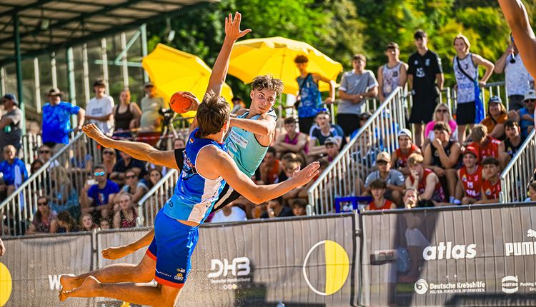 Deutschlands Beachhandball-Nachwuchs kürt seine Meister