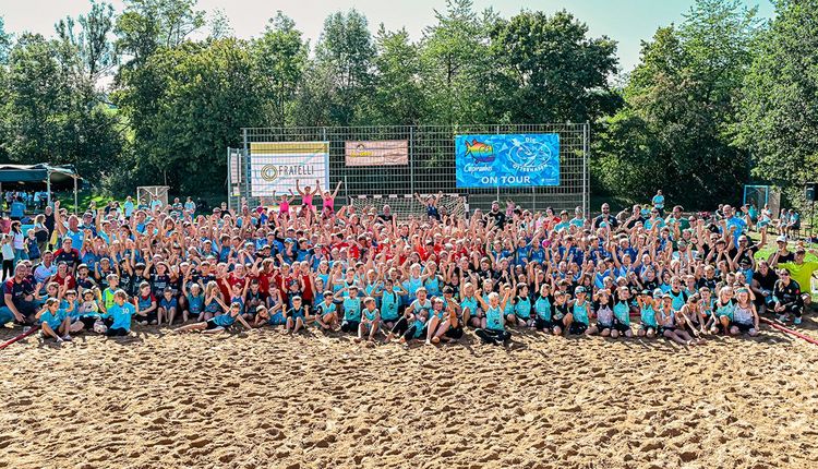 Rekordteilnahme beim Finale der BWHV Mini Beach Handball und Jugend Beach Handball-Turnierserie in Baden-Württemberg