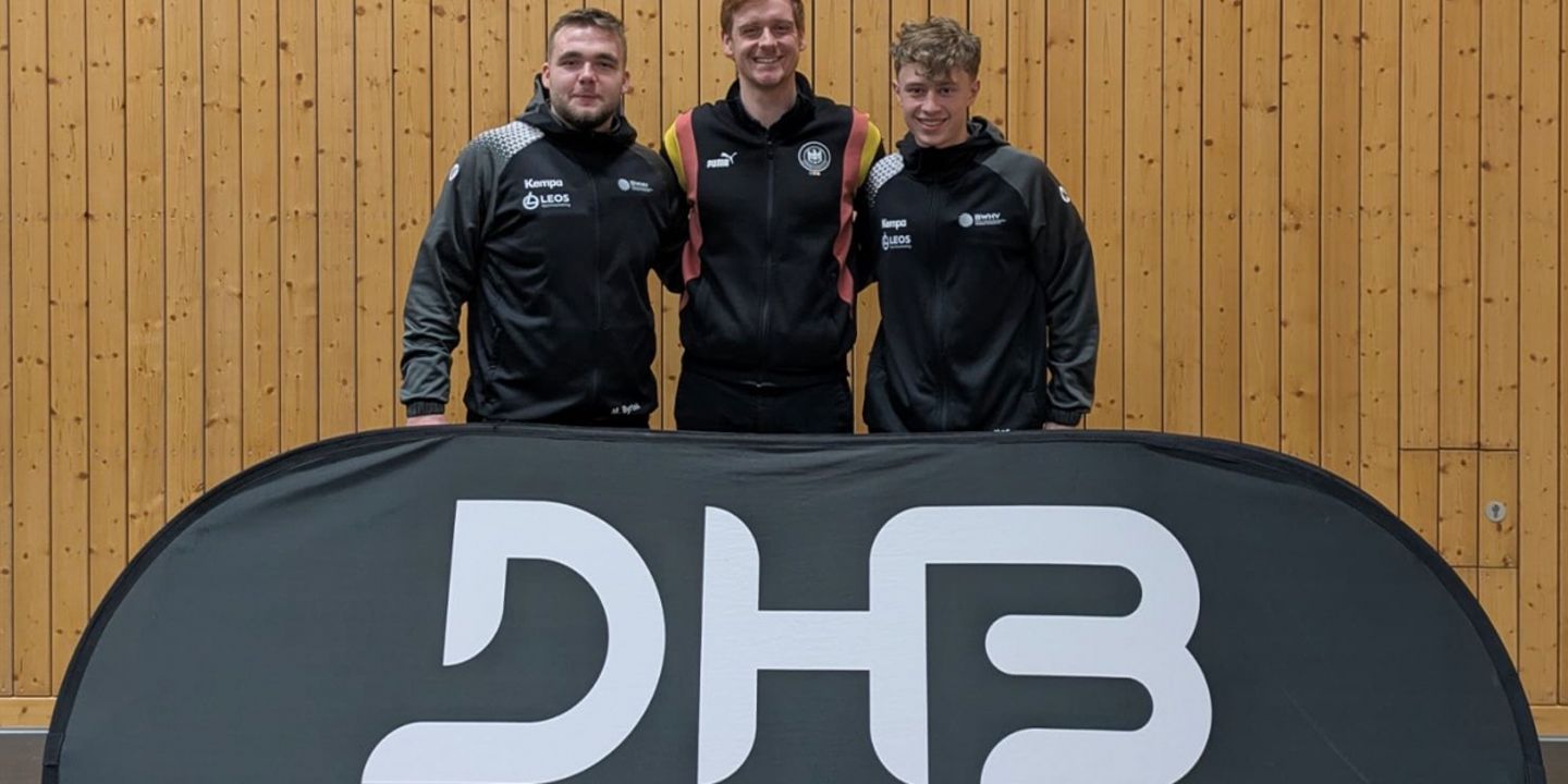 BWHV-Schiedsrichter Byrtek/Faller bei der DHB-Sichtung