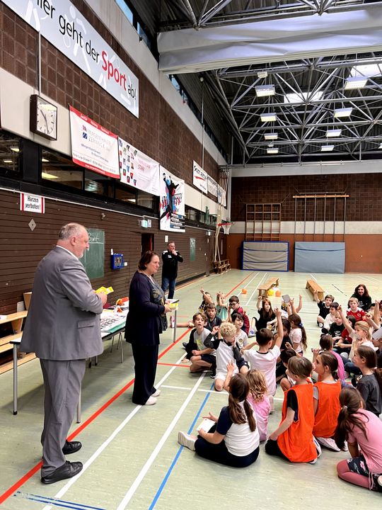Strahlende Kinderaugen an der Zeppelinschule Fellbach