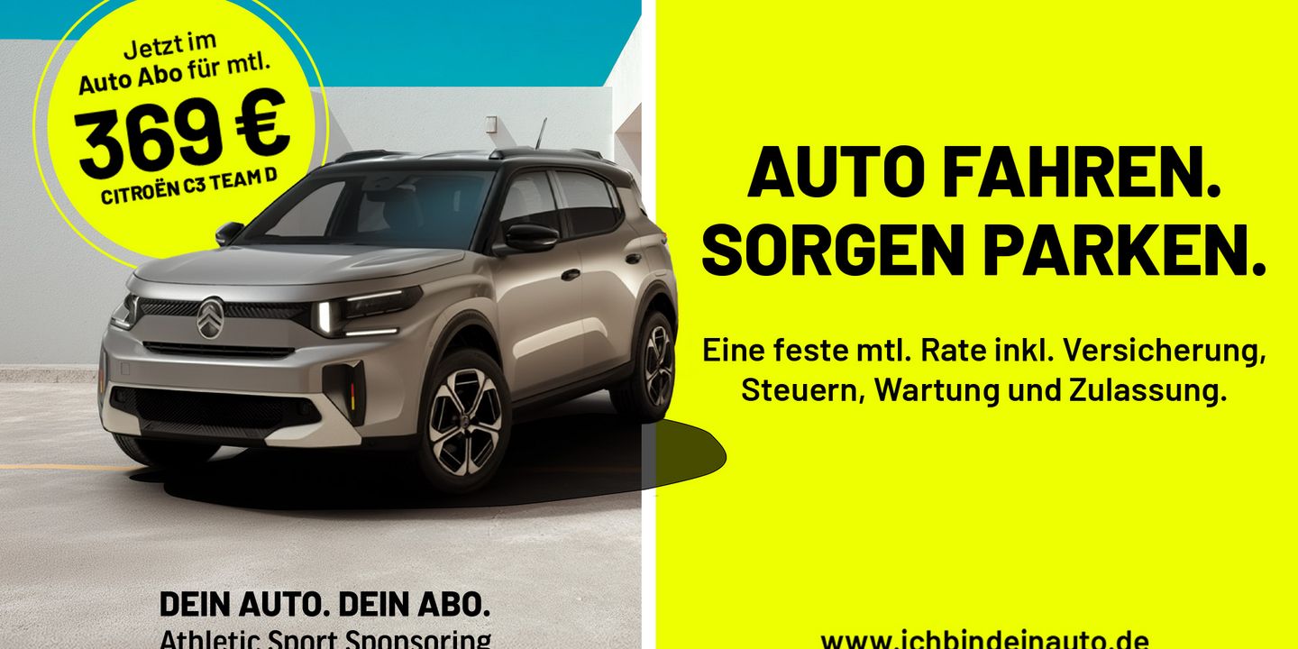 Auto fahren. Sorgen parken.