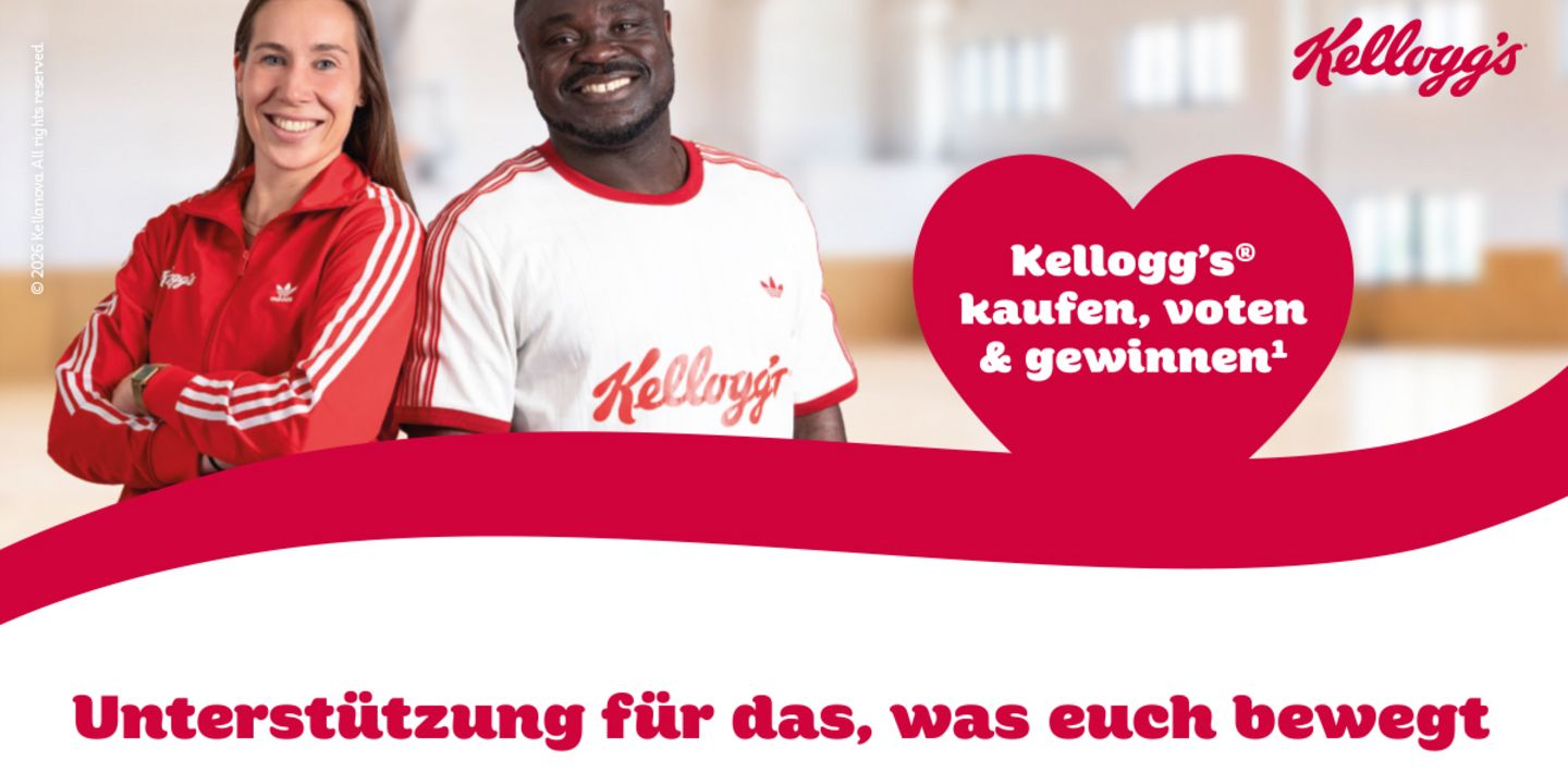 Kellogg's Herzensprojekt: Große Sportgeschichten beginnen mit einem Herzensprojekt