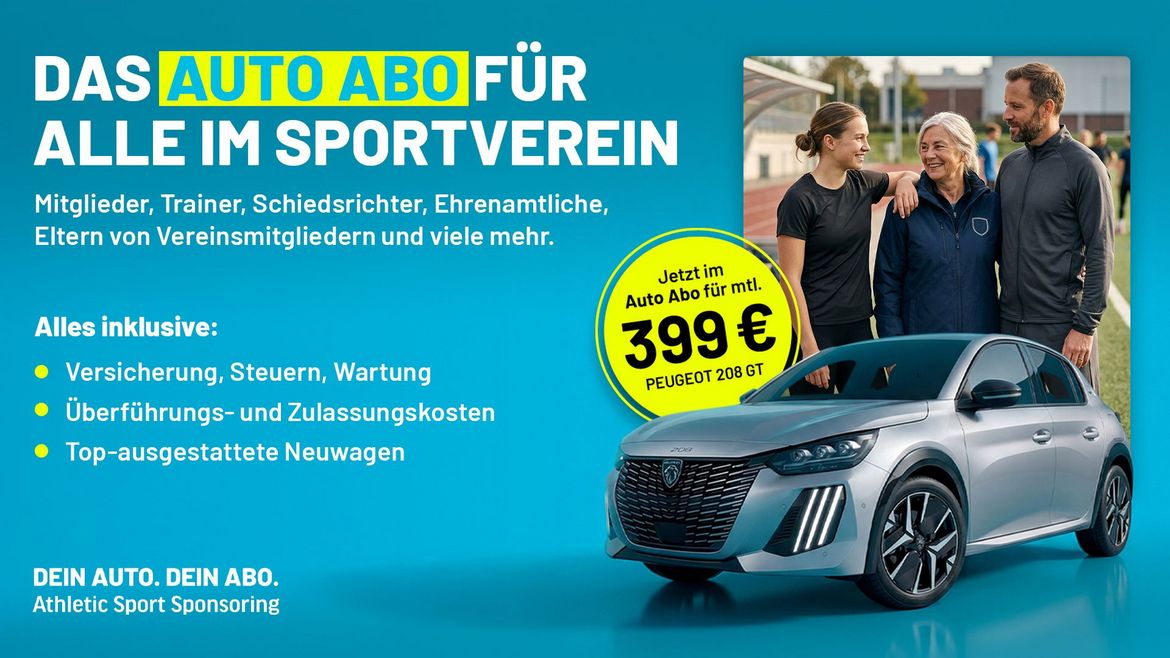 Gemacht für dein Vereinsleben. 