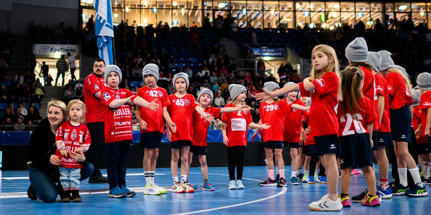 Aktion der SG BBM Bietigheim: KIDS-DAY am 1. März & 5. April