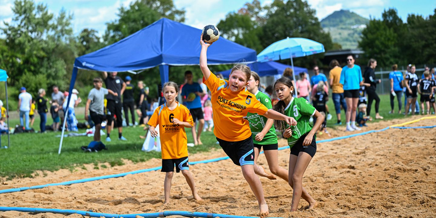 Die BWHV Mini Beach Handball-Turnierserie in BW geht in die sechste Runde