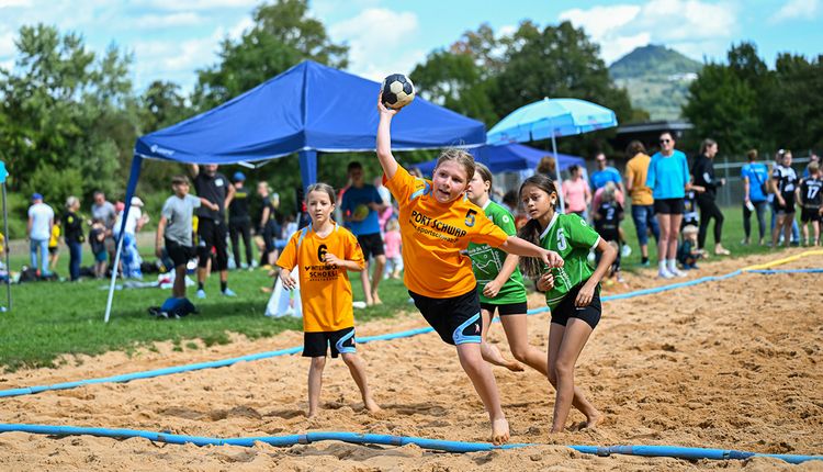 Die BWHV Mini Beach Handball-Turnierserie in BW geht in die sechste Runde