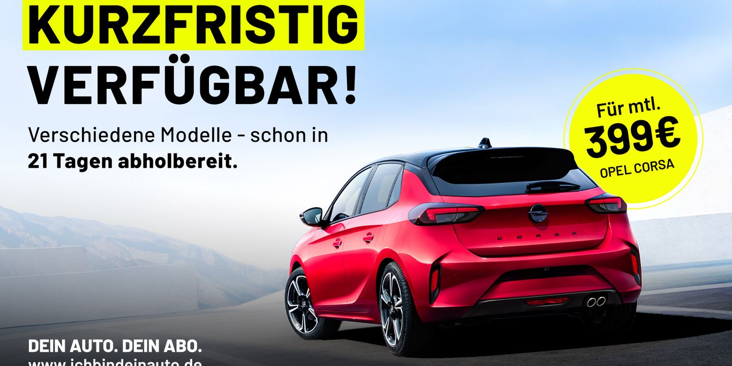 Für die, die lieber fahren als warten. 
