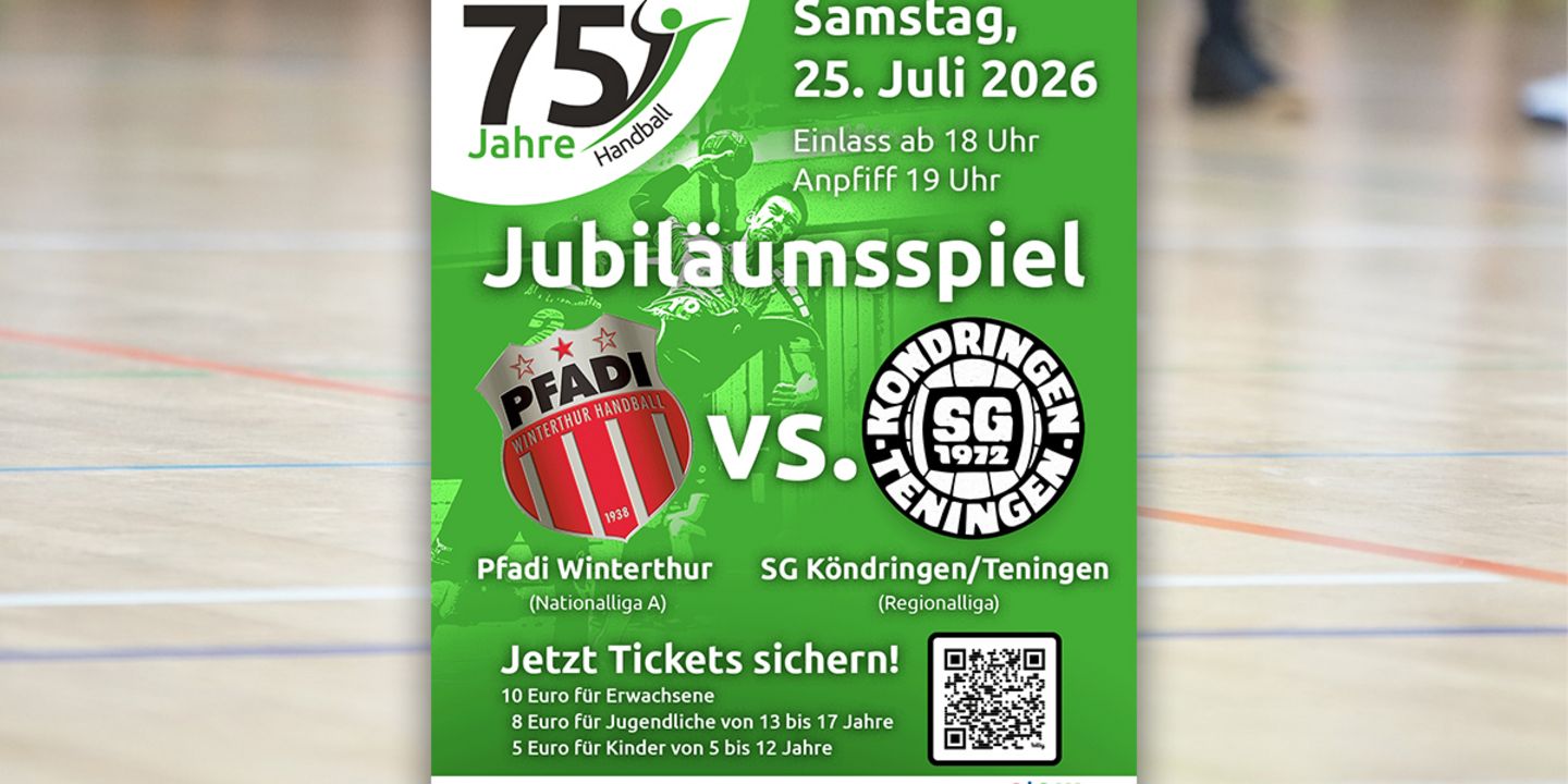 75 Jahre Handball in Todtnau - Jubiläumswochenende mit Spitzenhandball und buntem Rahmen