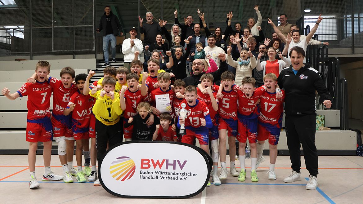 BWHV Pokal: JANO Filder und SG H2Ku Herrenberg sind die besten D-Jugend-Teams Baden-Württembergs!