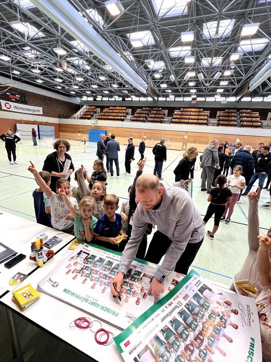 Strahlende Kinderaugen an der Zeppelinschule Fellbach