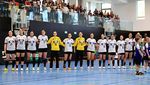 Die weibliche U19 Nationalmannschaft beim Länerspiel in Neckarsulm