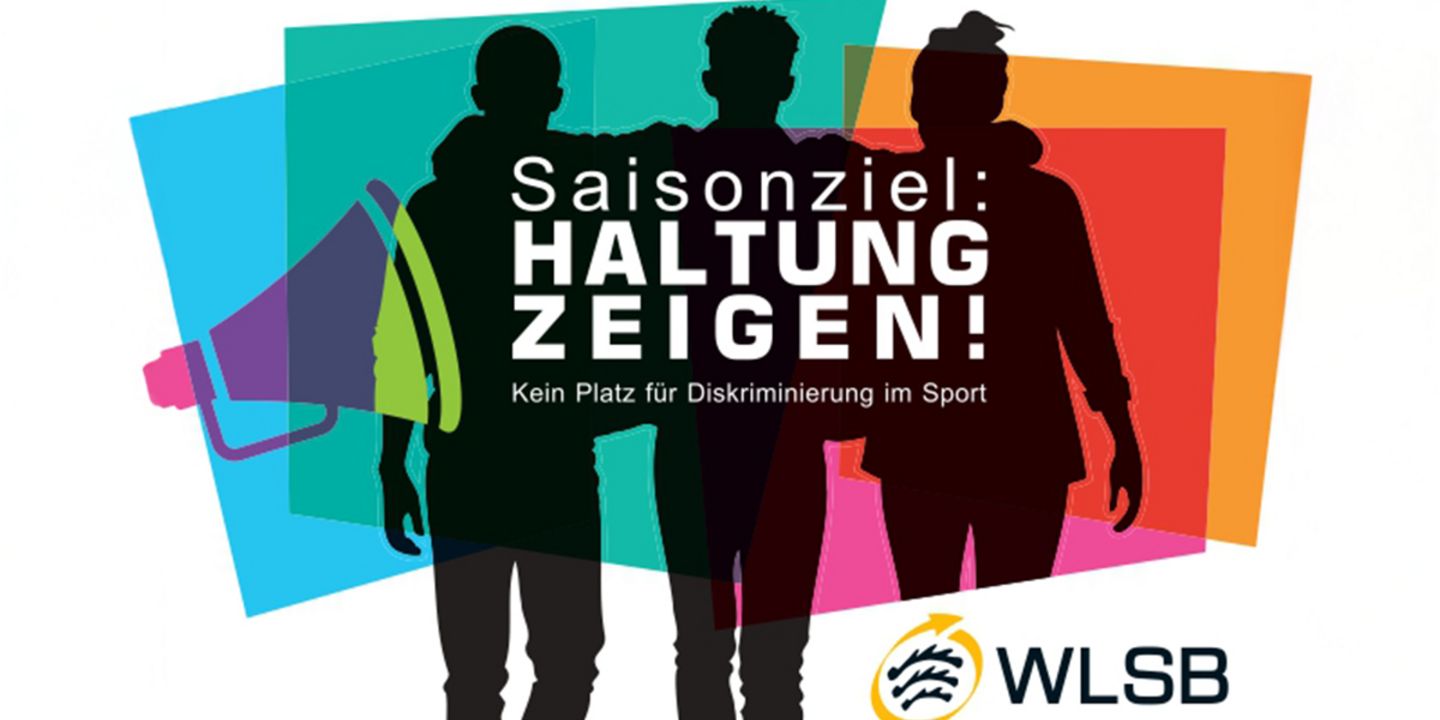 „Saisonziel: Haltung zeigen! Kein Platz für Diskriminierung im Sport“