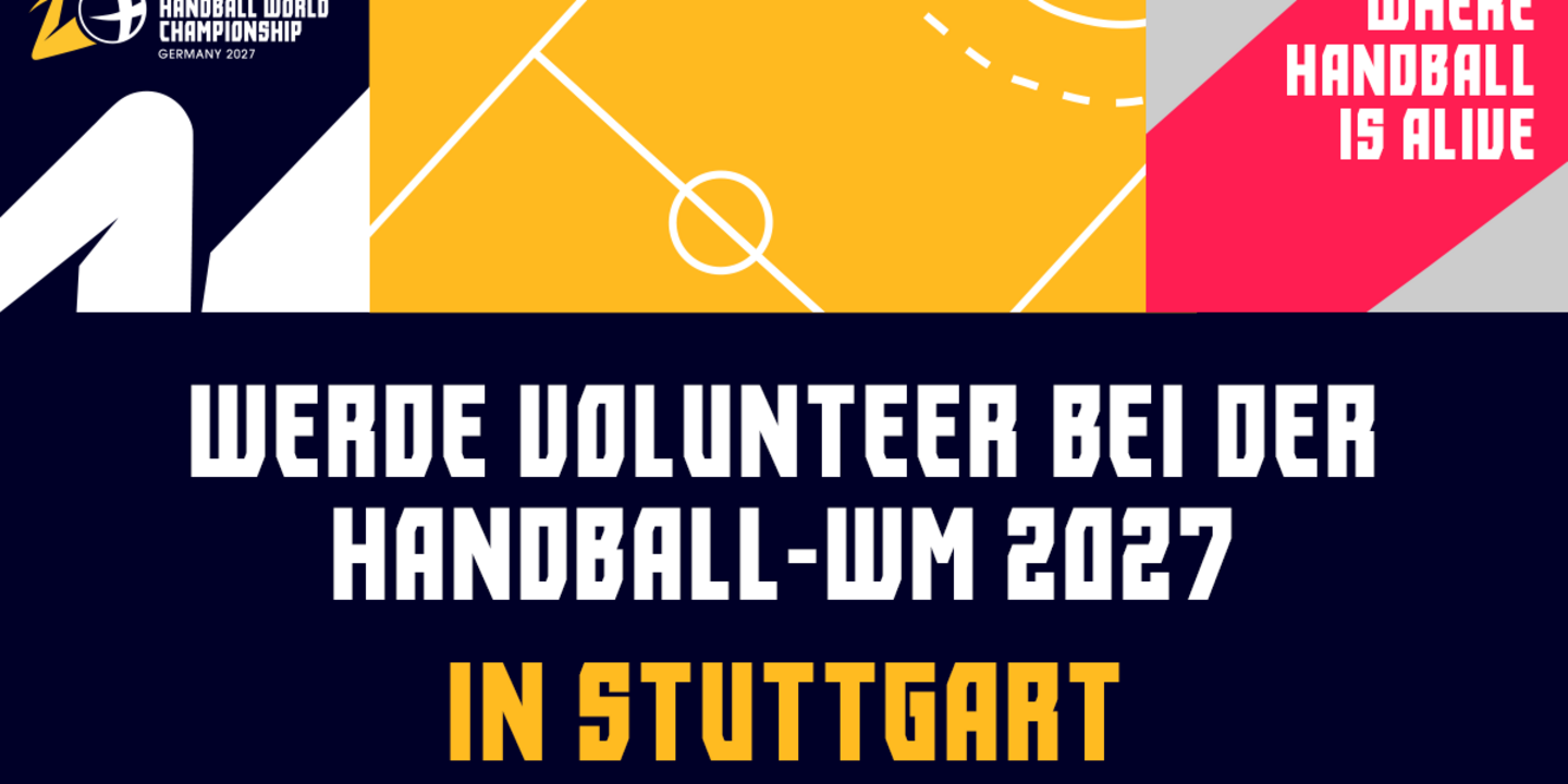 Volunteers für die Heim-WM 2027 gesucht
