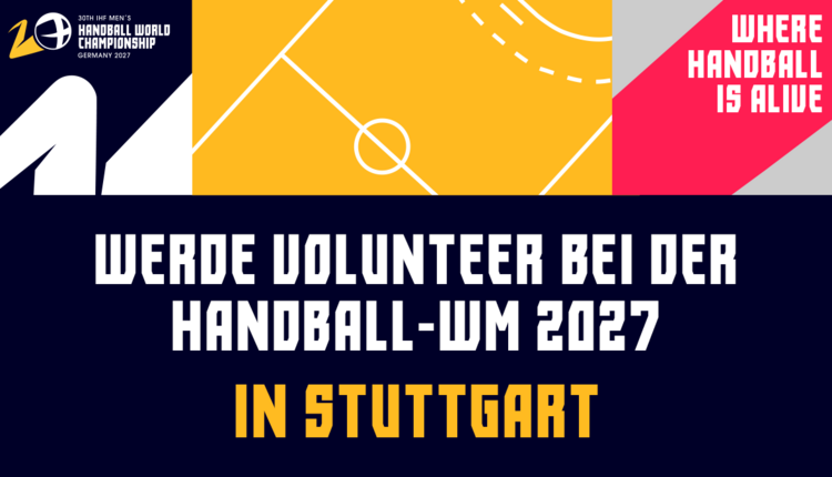 Volunteers für die Heim-WM 2027 gesucht