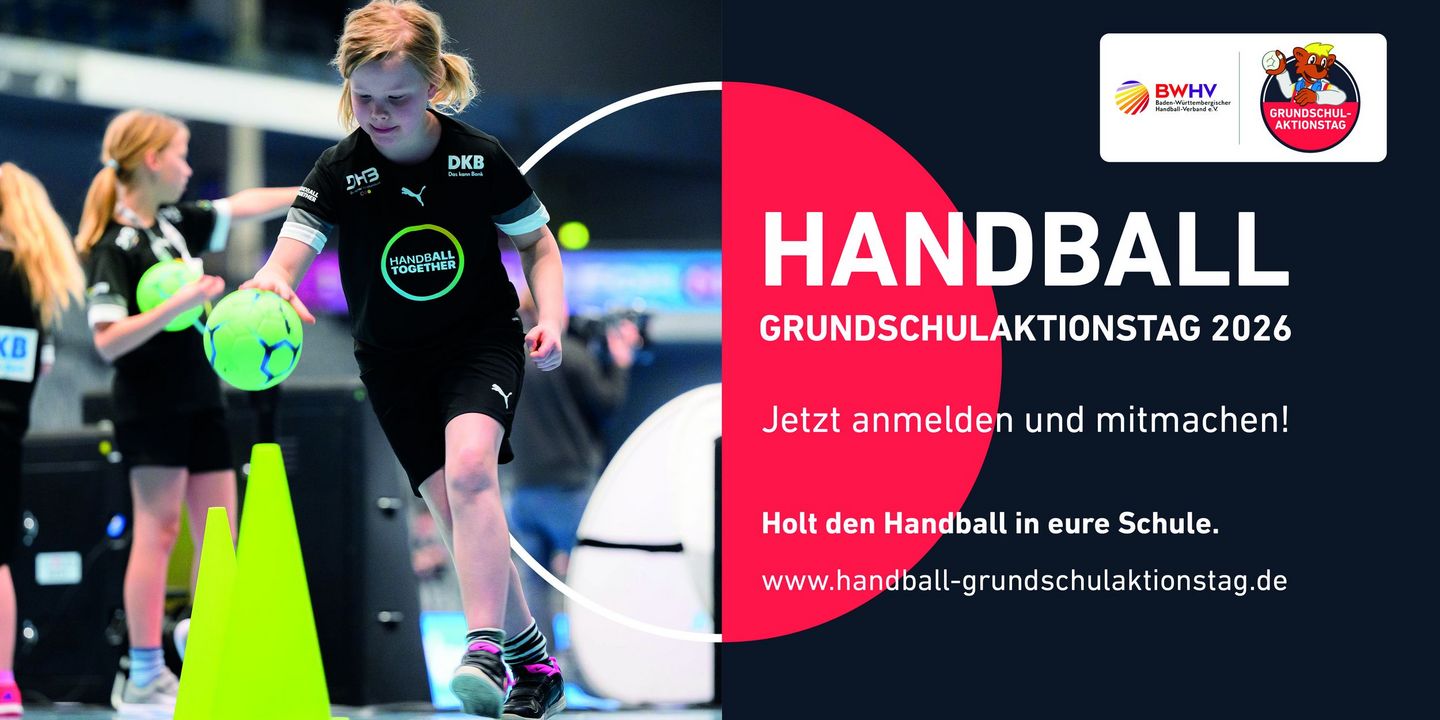 Die Anmeldephase für den nächsten Handball-Grundschulaktionstag ist angelaufen