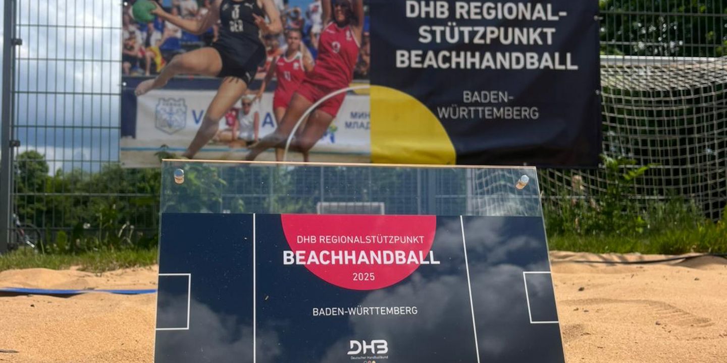 Bartenbach zum sechsten Mal in Folge Beach Handball Regionalstützpunkt des Deutschen Handballbundes