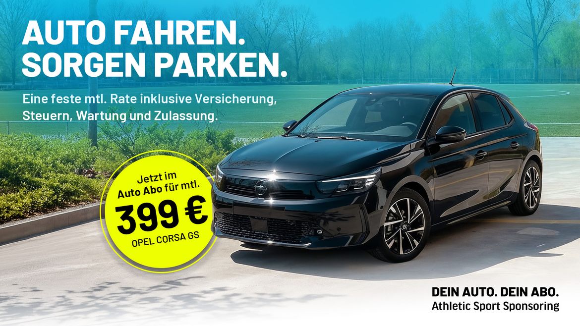 Auto fahren. Sorgen parken. Jetzt Opel Corsa sichern!