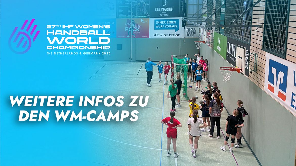WM-Camps 2025 – Dein Handball-Highlight im Zeichen der Weltmeisterschaft!