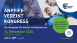 Anpfiff Vereint Kongress: Die Zukunft deines Vereins entscheidet sich jetzt