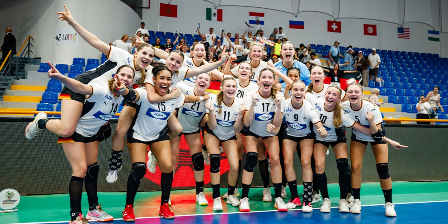 DHB: wU16 zieht mit großer Mentalität ins WM-Finale ein
