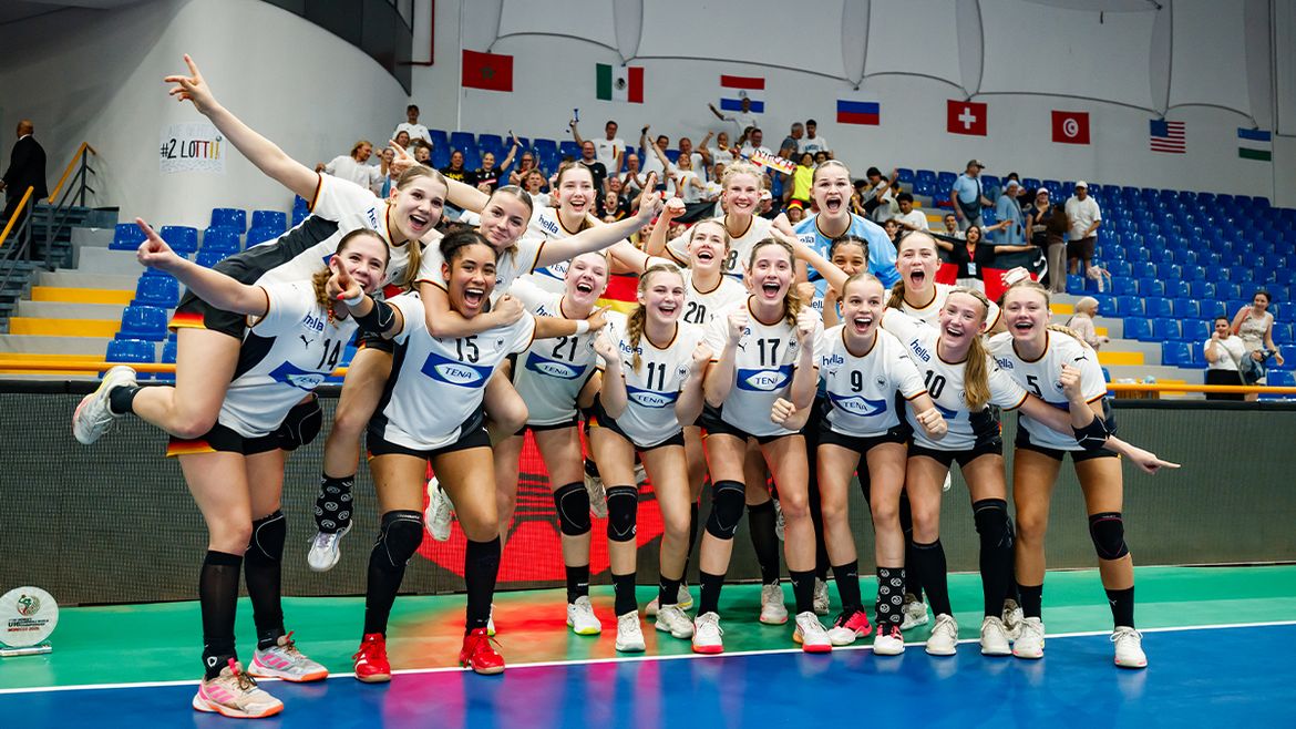 DHB: wU16 zieht mit großer Mentalität ins WM-Finale ein