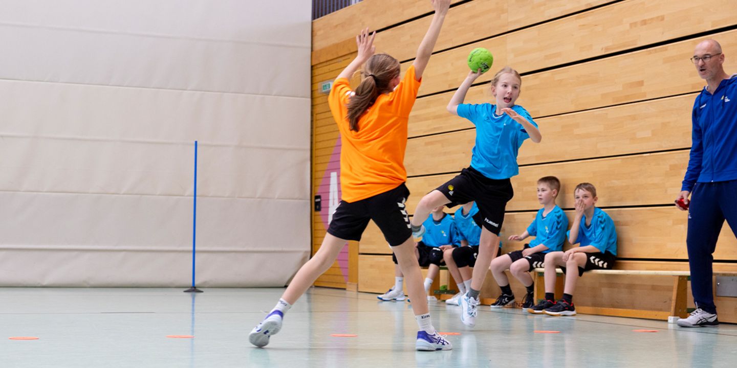 Handball & Ganztagsschule: Praxistag Bewegungscoach in Ruit