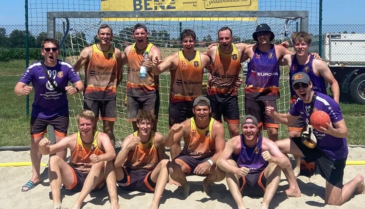 Öffentliches Beachhandball-Training mit den Rankbach Rangers Männern