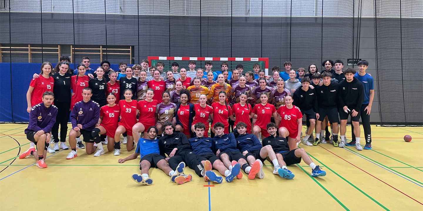 Vorbereitung auf den Deutschland-Cup: deutsch-französischer Austausch für m10 und w11