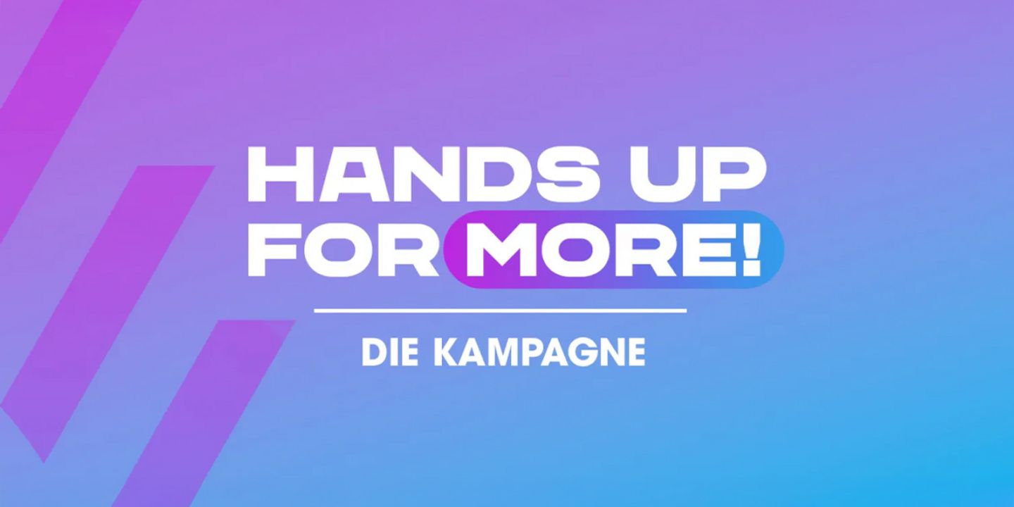 #handsupformore – alle Aktionen gebündelt auf dhb.de