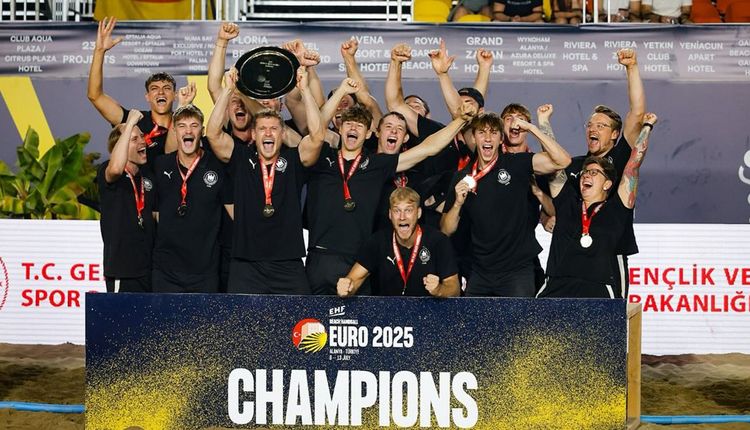 Beach-EM: Gold für Männer, Frauen sichern sich Bronze!